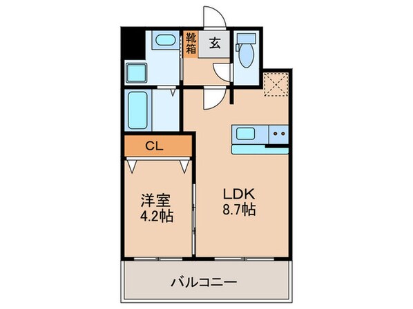 仮)カルム半道橋の物件間取画像